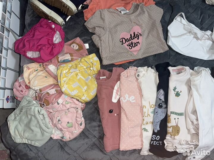 Пакет вещей на девочку 74 80