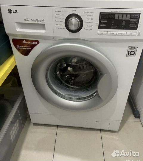 Стиральная машина бу lg 5 кг