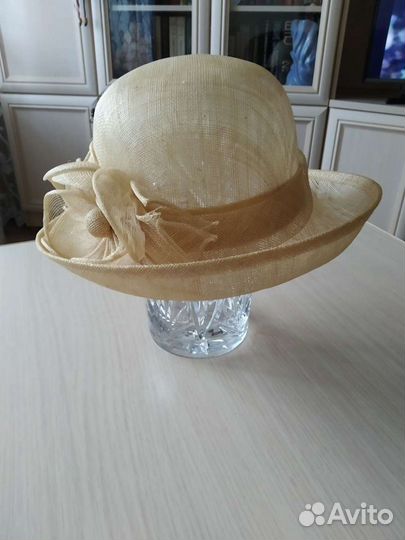 Шляпка из соломки