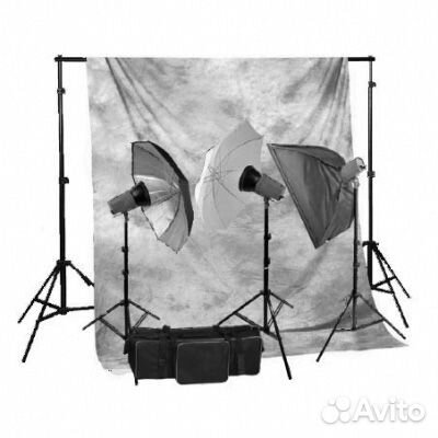 Комплект импульсного света Fancier FAN001 BW 3 всп