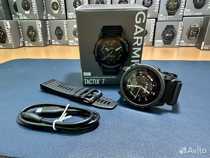 Часы Garmin Tactix 7 Amoled карты России NEW