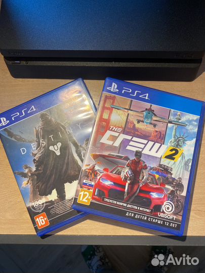 Sony playstation 4 slim с играми