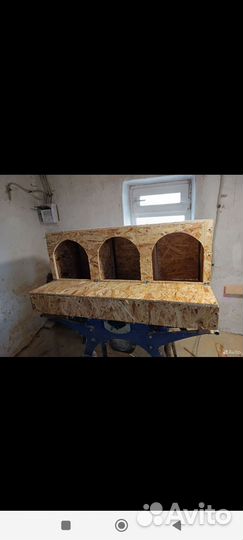 Гнездо для кур с яйцесборником