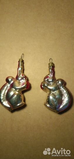 Елочные игрушки СССР