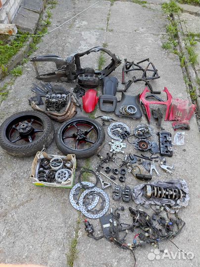 Yamaha YZF-R6 04 разбор