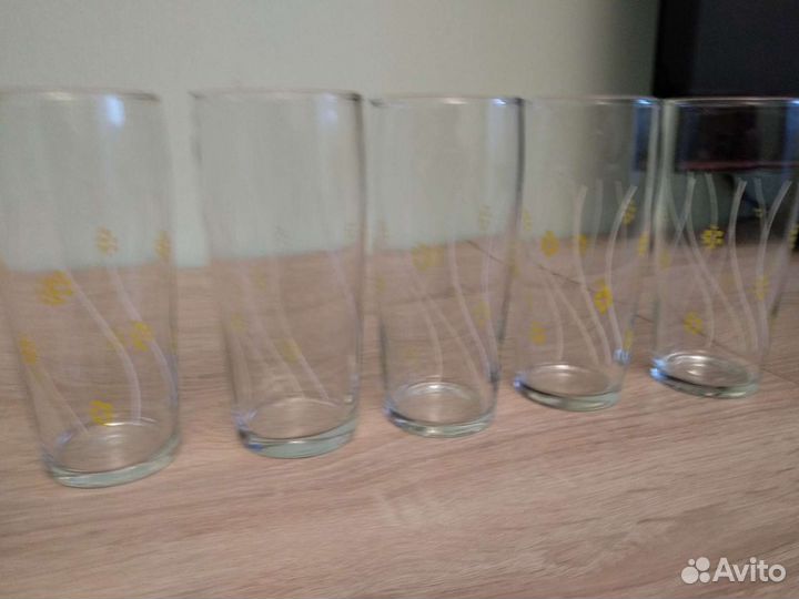 Бокалы стеклянные СССР