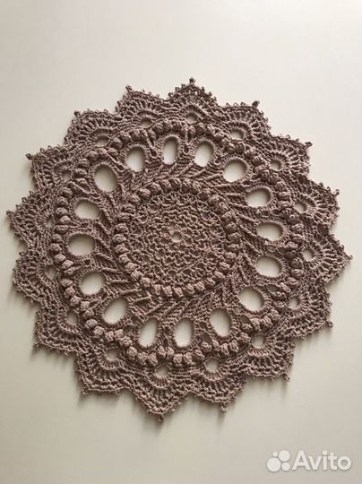 Салфетка вязаная крючком