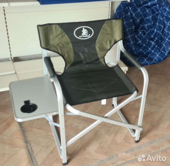 Стул складной со столиком для рыбалки и отдыха