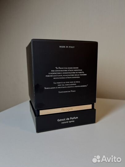 Духи мужские Akragas, Tiziana Terenzi