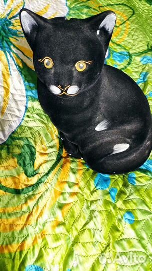 Копилка бархатная кошка