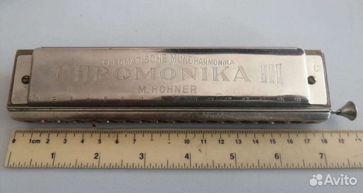 Губная гармошка Chromonika 3. M.Hohner. Германия