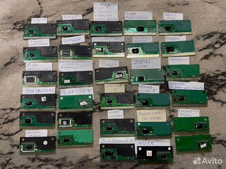 Sega игры на платках