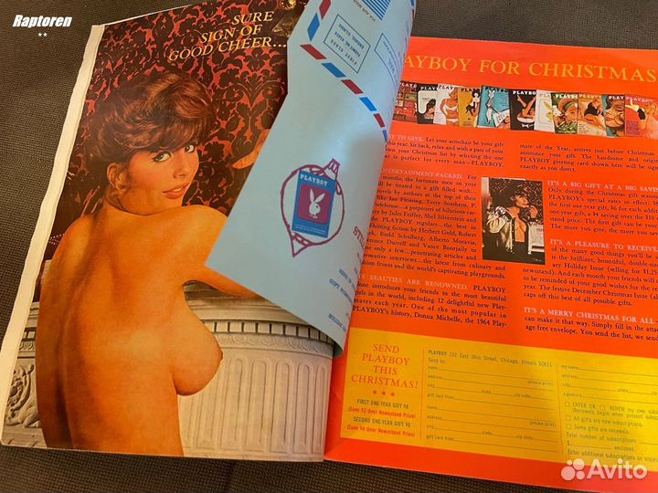 Журнал Playboy 1965 January USA США Январь