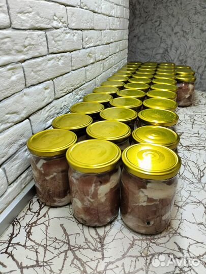 Тушенка свинина домашняя