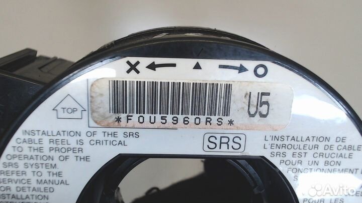 Шлейф руля Acura MDX, 2009