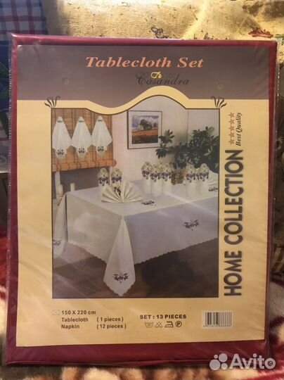 Скатерть и 12 салфеток
