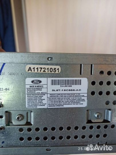 Магнитола Ford escape, maverick 2005