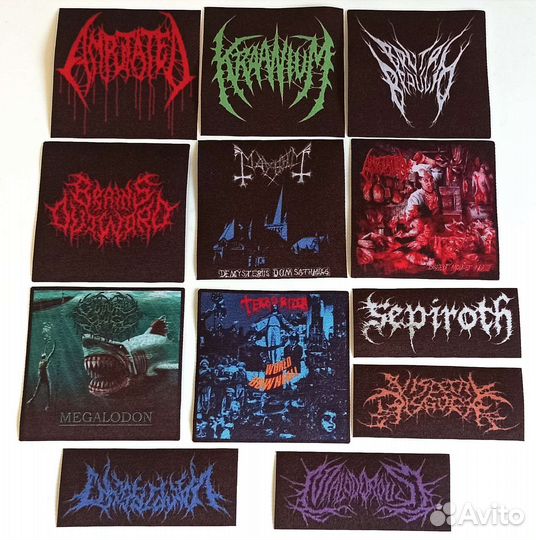 Нашивки, патчи, термонашивки