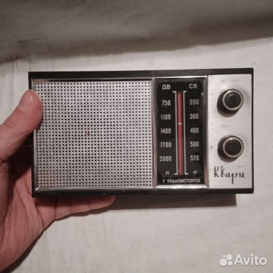 Радиоприемник Кварц 404