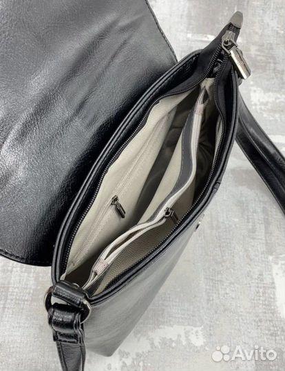 Сумка женская через плечо черная