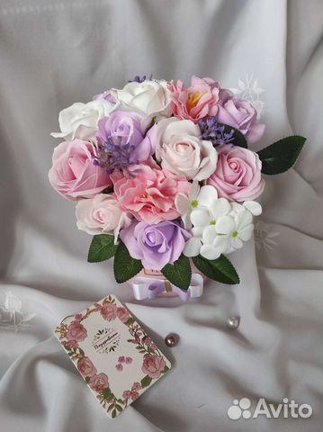 Мыльные розы букеты