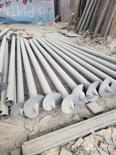 Винтовые сваи производство и монтаж