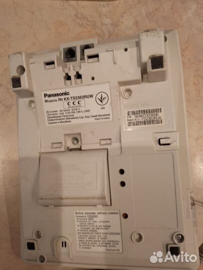 Стационарный телефон panasonic