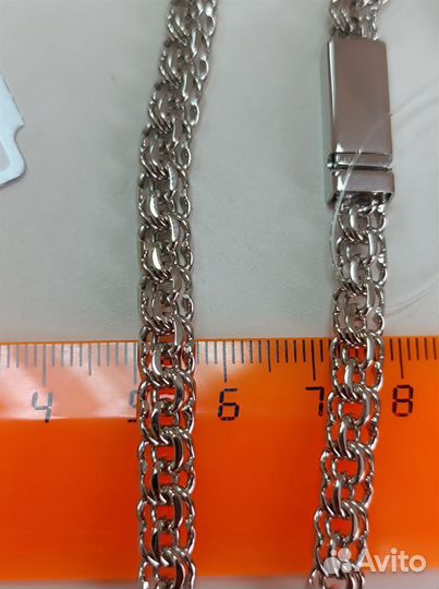 Серебряный браслет Бисмарк. Новый