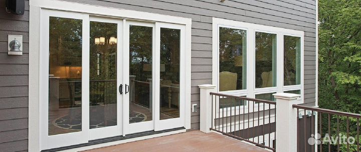 Пластиковые двери