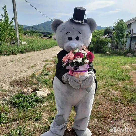 Экспресс поздравление от Мишки Тедди,аниматоры