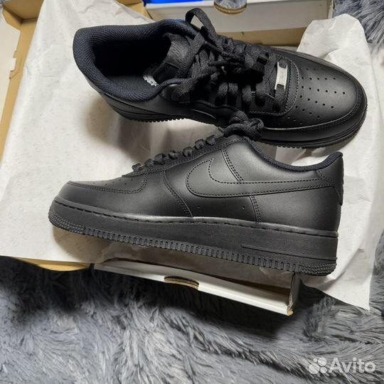 Nike Air Force 1 Чёрные