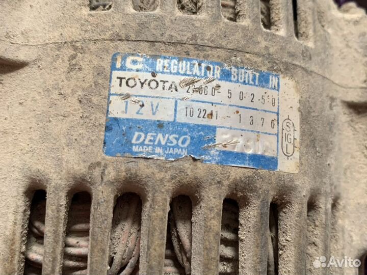 Генератор оригинал land cruiser 100