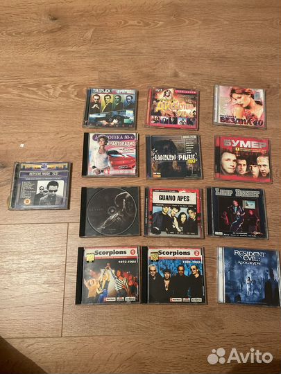 Коллекция музыкальных CD и MP3 дисков