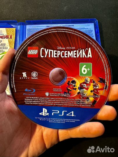 Lego Суперсемейка ps4