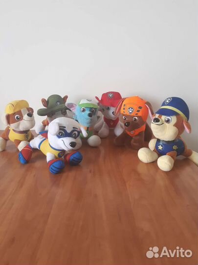 Щенячий патруль мягкие игрушки