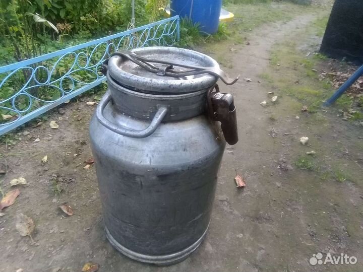 Фляга алюминиевая бу 40л