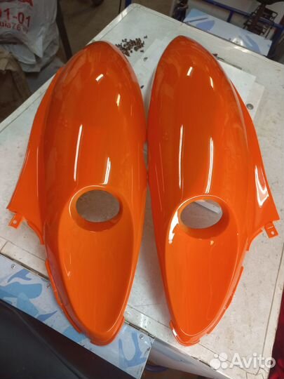 Пластиковые боковины для скутеров tornado, bork