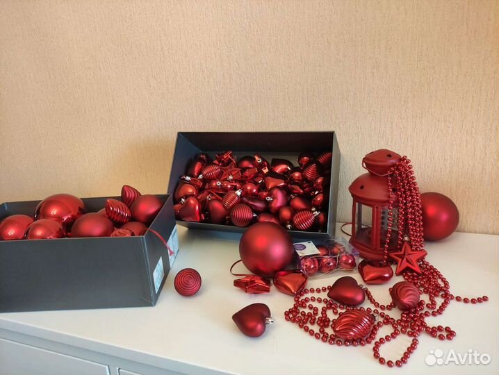 Ёлочные игрушки и декор IKEA