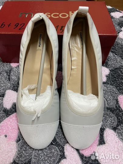 Балетки натуральная кожа