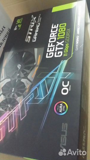 Видеокарта Asus GeForce GTX 1080 strix OC