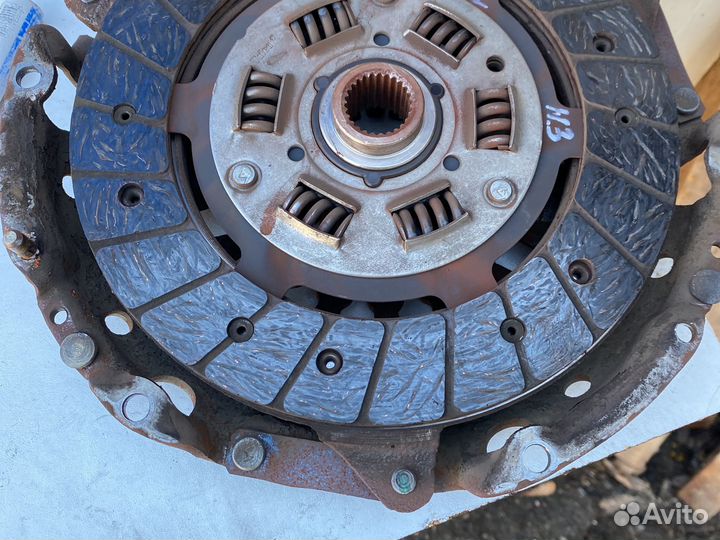 Renault logan 2 комплект сцепления к7м812