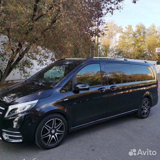Аренда минивэна микроавтобуса Mercedes V-class