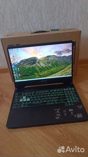 Игровой asus (GTX1650/RyZ-5/16Ram/120Hz/m2-512GB)