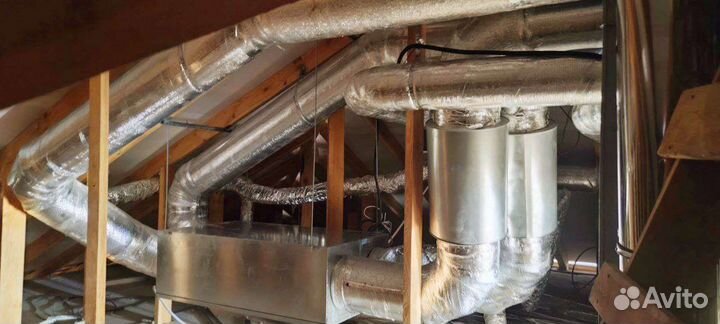 Монтаж систем вентиляции и кондиционирования