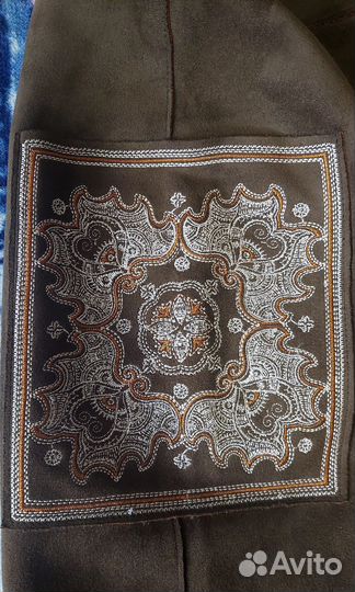 Юбка Эко замша хаки 46 р