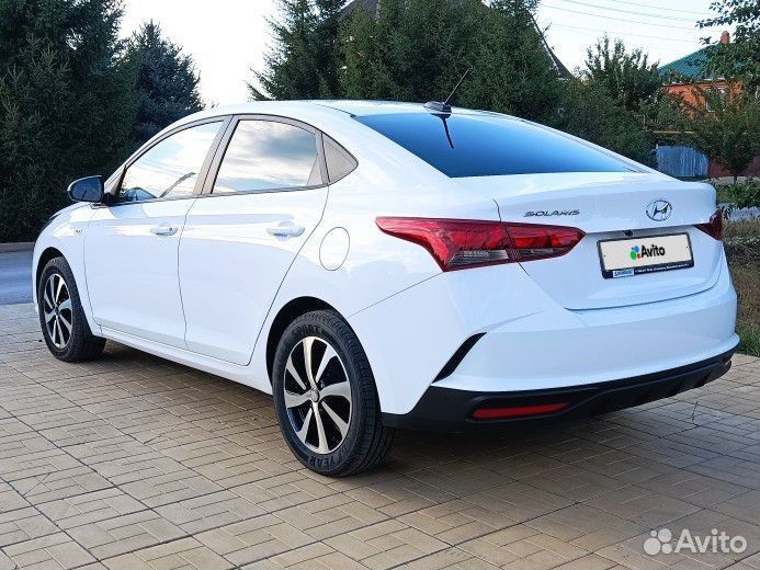 Hyundai Solaris 1.6 AT, 2021, 4 500 км