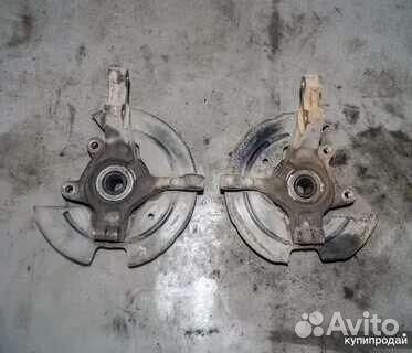 Поворотный кулак на renault logan 1