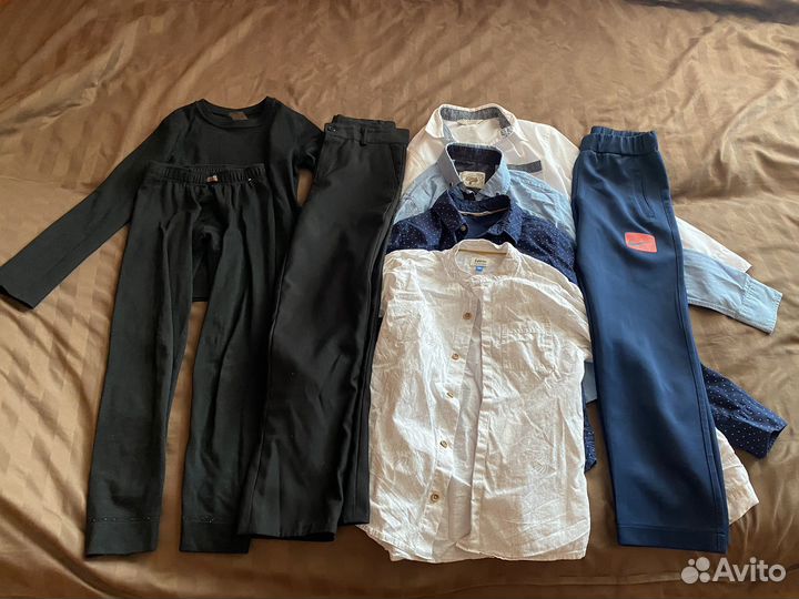 Вещи пакетом на мальчика 128-134