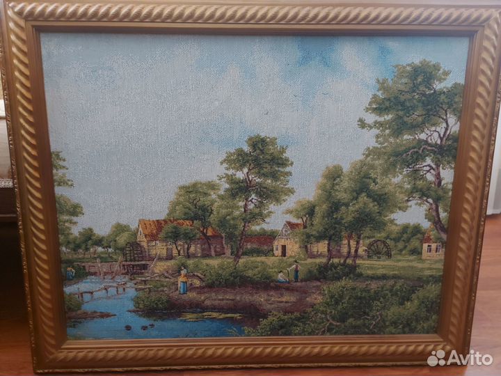 Картина из гобелена