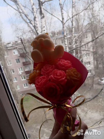 Мыло ручной работы букеты